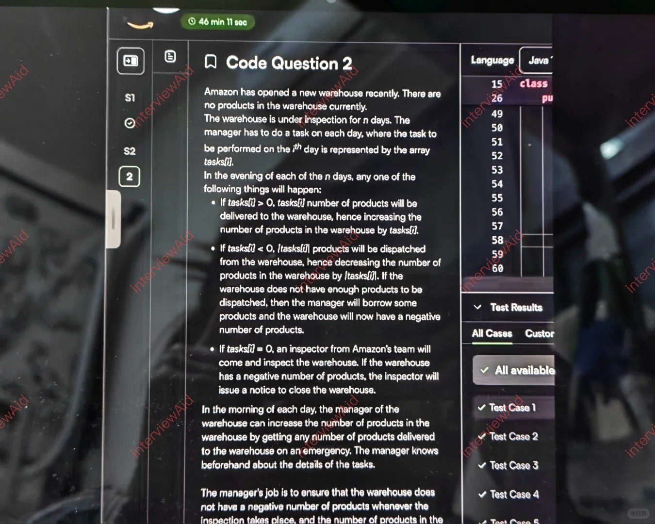 OA Online Assessment 支持